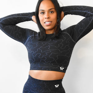 Long Sleeve Crop Top