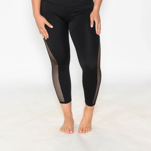 Monarch Exclusive's Mesh Yoga Leggings