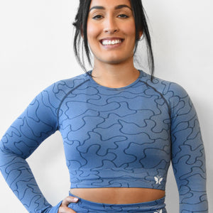 Long Sleeve Crop Top